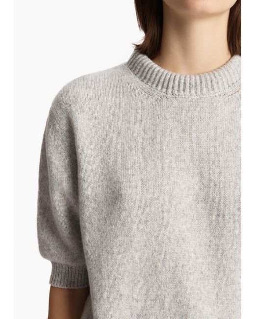 Khaite White Davin Sweater