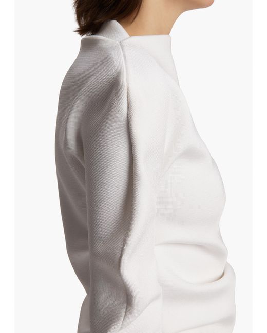 Khaite White Lovisa Top