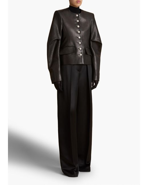 Khaite Black Darlman Jacket