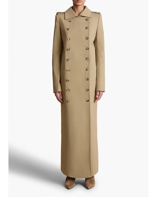Khaite Natural Mallory Coat