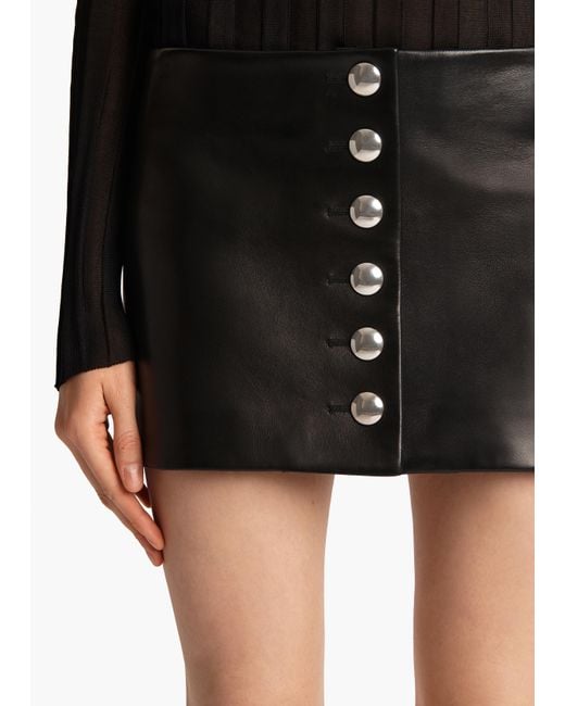 Khaite Black Jaxon Skirt