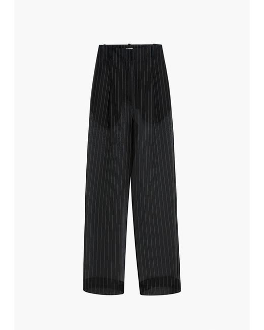 Khaite Black Lenton Pant