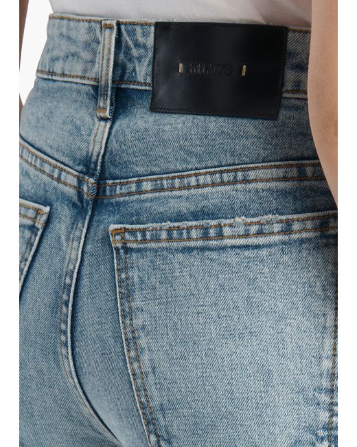 Khaite Blue Danielle Stretch Jean