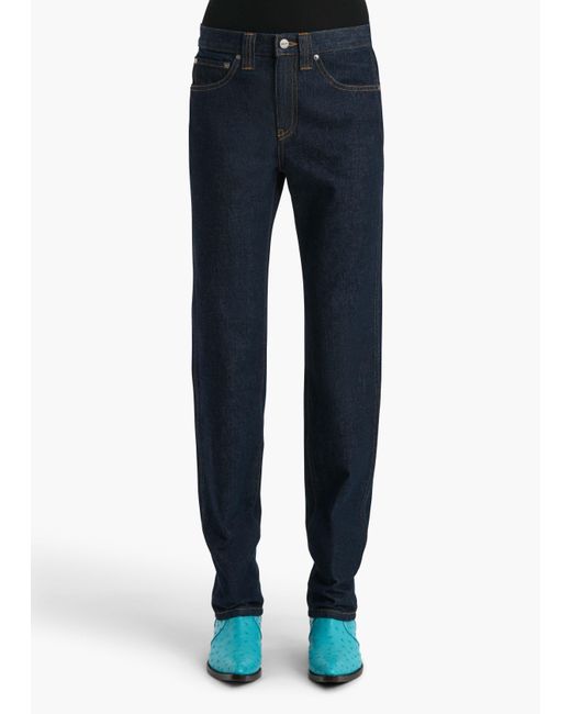 Khaite Blue Farley Jean