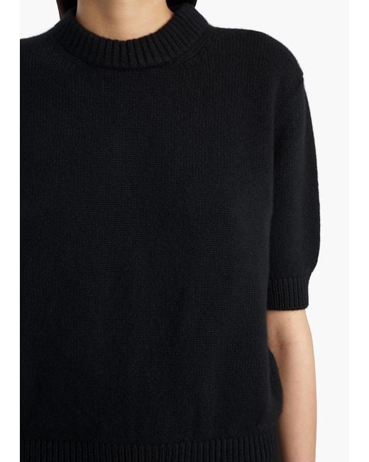 Khaite Black Davin Sweater