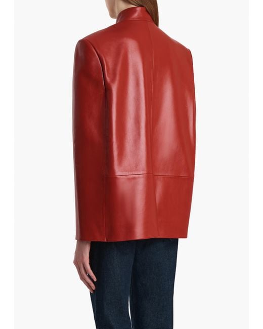 Khaite Red Dolso Jacket