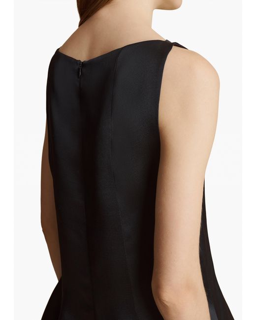 Khaite Black Mags Dress