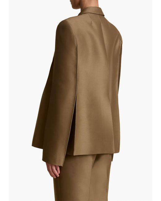 Khaite Green Crittan Jacket