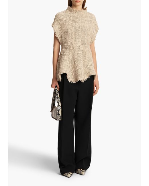 Khaite White Gilles Top