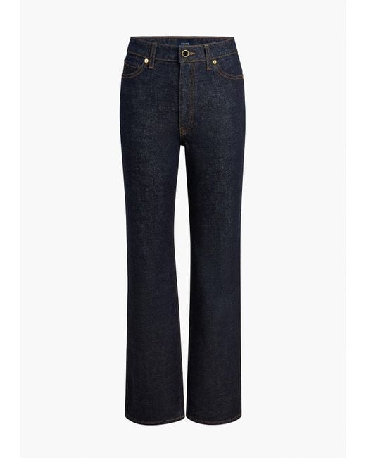 Khaite Blue Danielle Stretch Jean