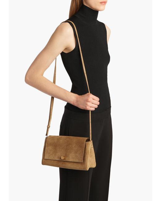 Khaite Natural Audrey Crossbody Bag