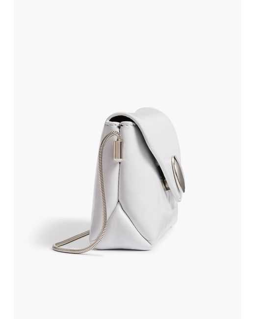 Khaite White Exclusive Nano Bobbi Crossbody Bag