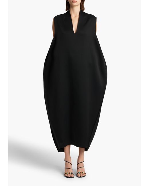 Khaite Blue Blanche Dress