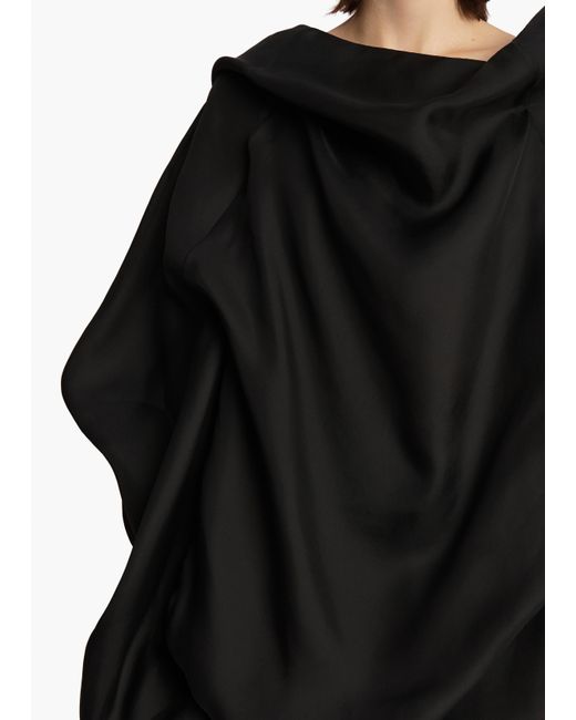 Khaite Black Kobe Top