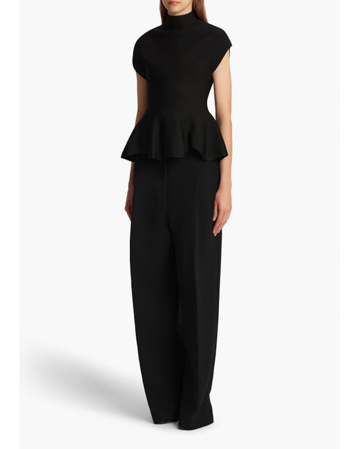 Khaite Black Andra Top