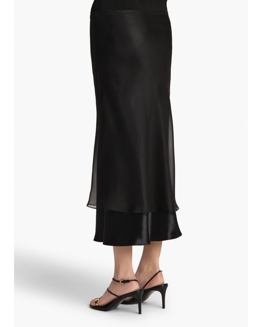 Khaite Black Monina Skirt
