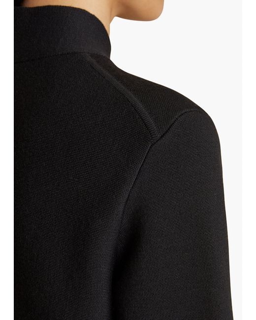 Khaite Black Calliope Top