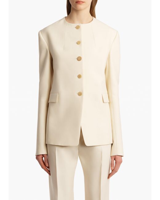 Khaite Natural Jameson Jacket