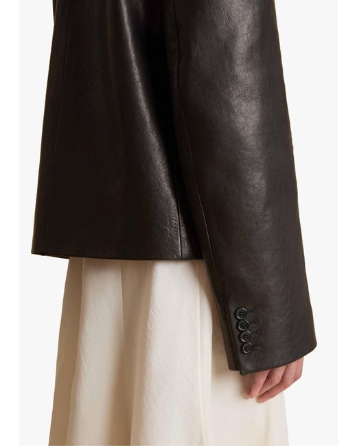 Khaite Black Tonni Blazer