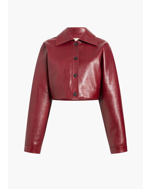 Khaite Red Sue Jacket