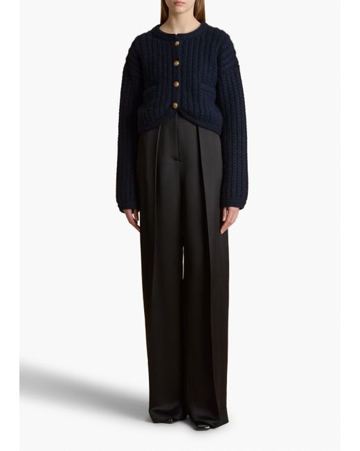 Khaite Blue Balser Jacket