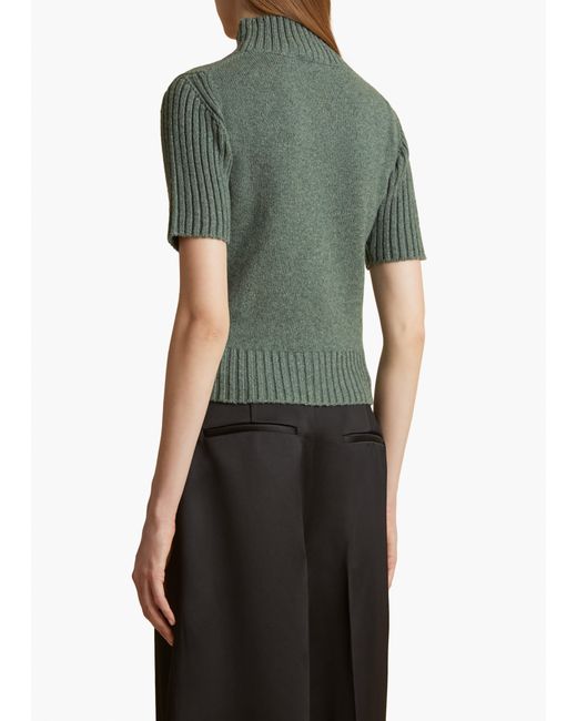 Khaite Green Talvi Sweater