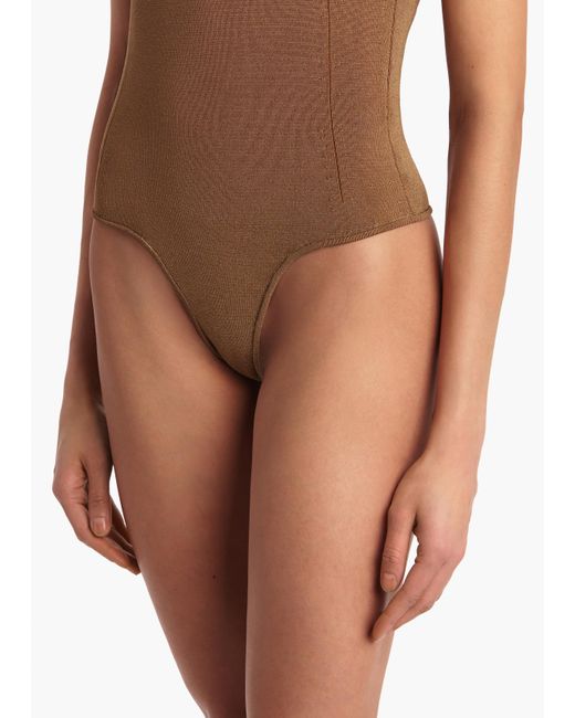 Khaite Natural Toto Bodysuit