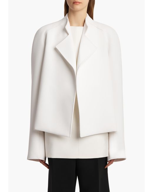 Khaite White Edith Jacket