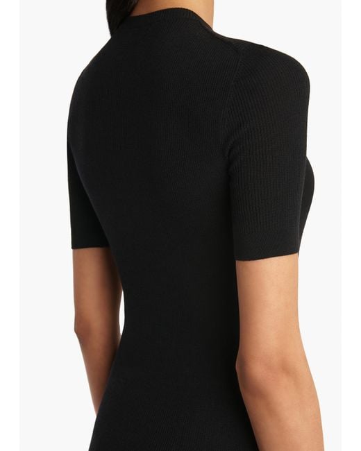 Khaite Black Celina Top