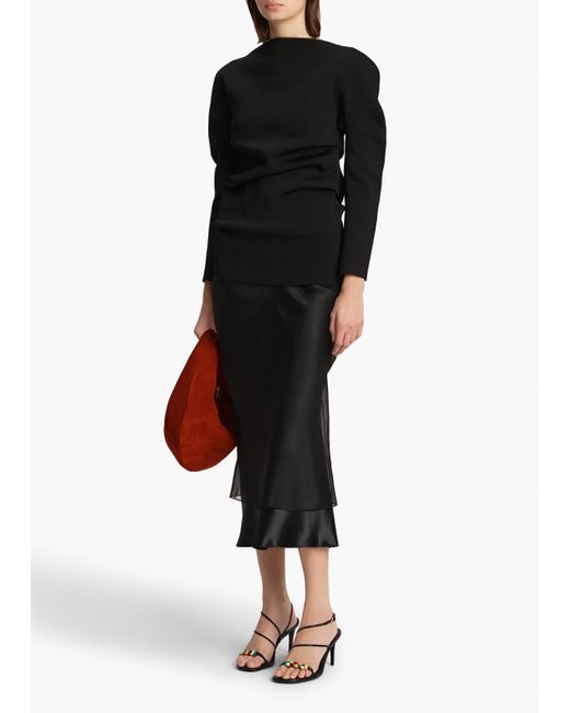 Khaite Black Lovisa Top