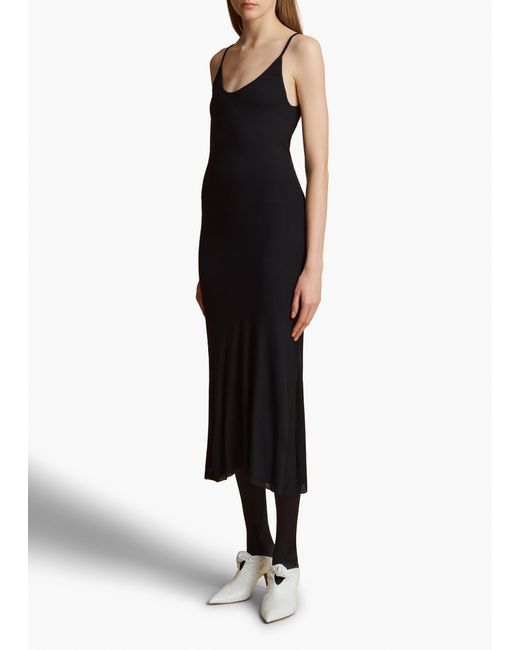 Khaite Black Leesal Dress