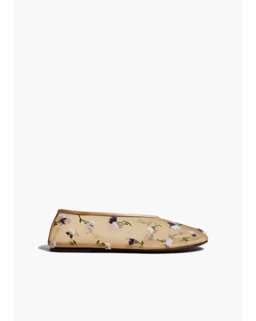Khaite White Marcy Flat