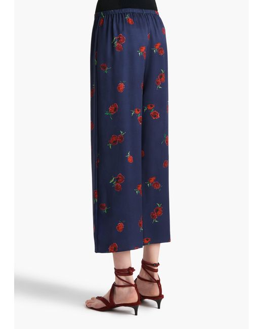 Khaite Blue Mindy Pant