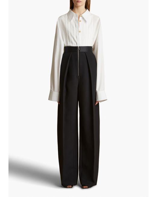 Khaite White Dimitri Top