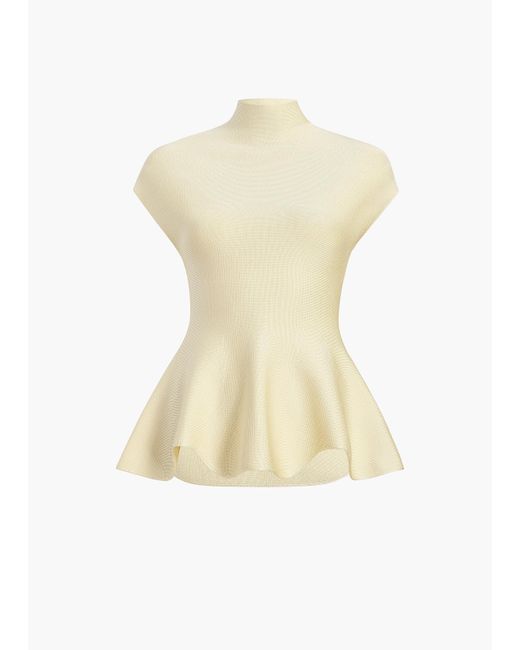 Khaite White Andra Top