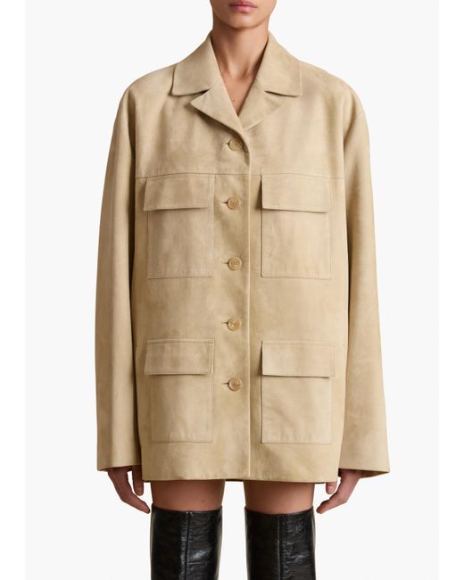 Khaite Natural Exclusive Morsson Jacket