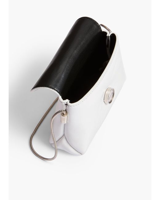 Khaite White Exclusive Nano Bobbi Crossbody Bag