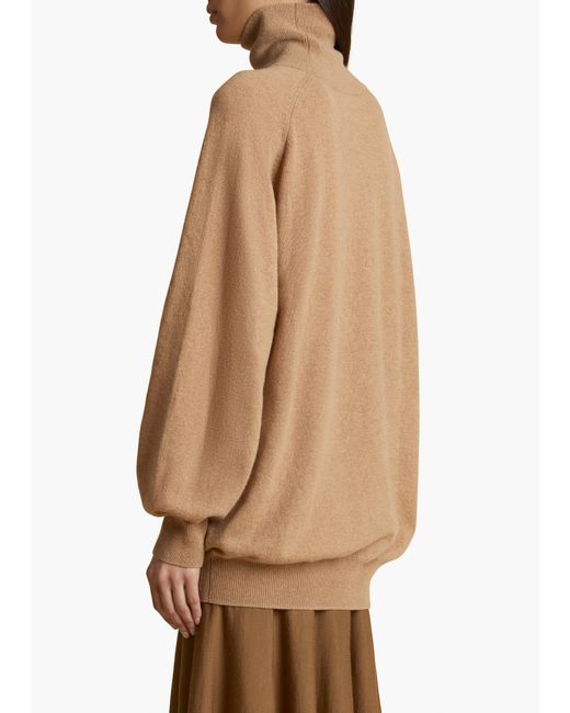 Khaite Natural Percy Sweater