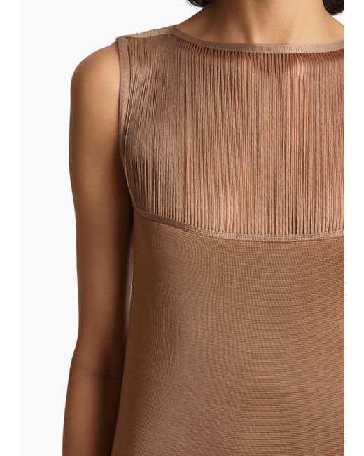 Khaite Natural Ruslan Dress