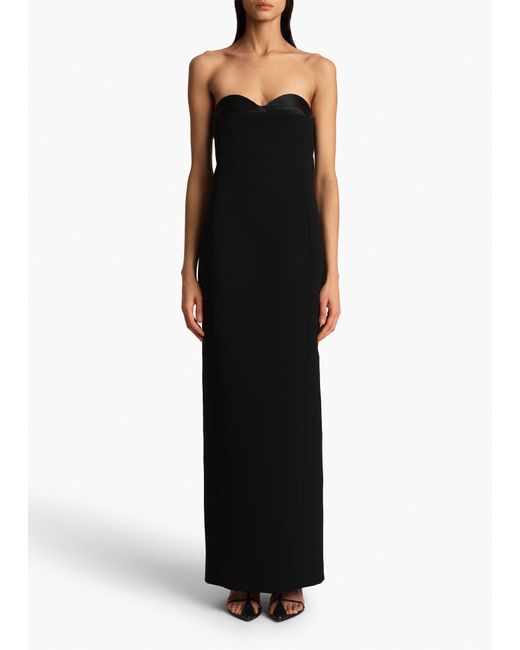 Khaite Black Yael Dress