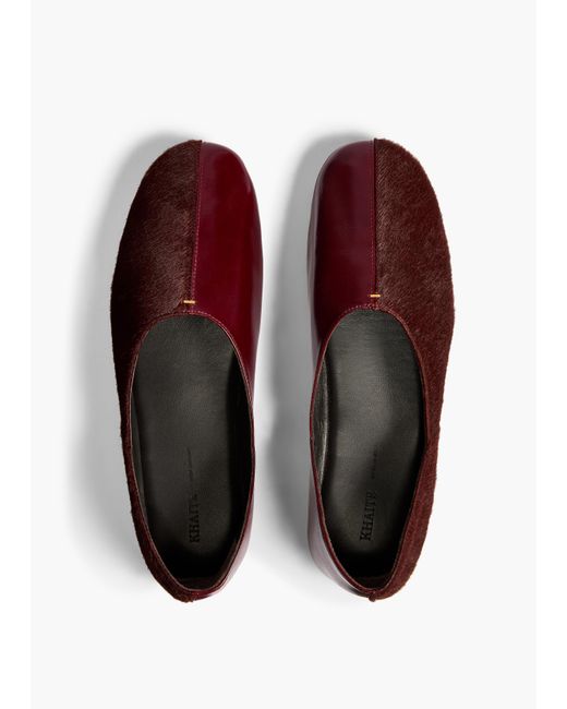 Khaite White Exclusive Jane Flat