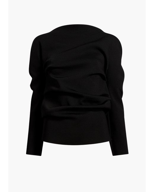 Khaite Black Lovisa Top
