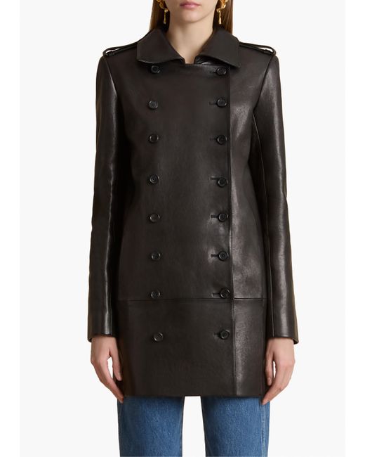 Khaite Black Marllo Jacket