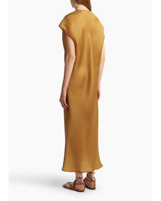 Khaite Metallic Darby Dress