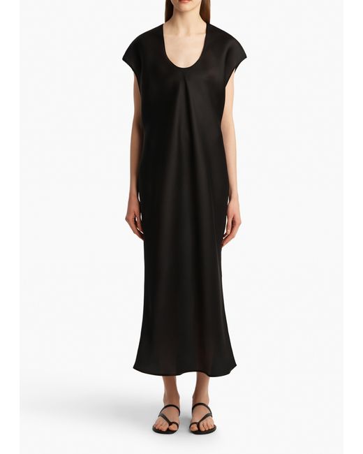 Khaite Black Darby Dress