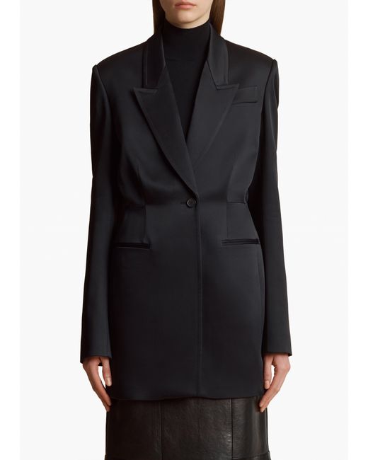 Khaite Blue Beckett Blazer