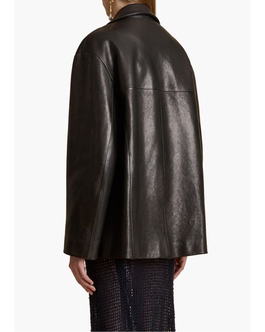 Khaite Black Morsson Jacket
