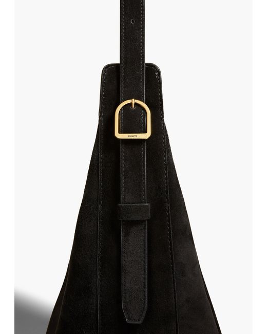 Khaite Black Augustina Hobo