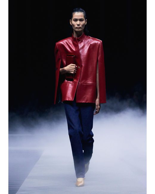 Khaite Red Dolso Jacket