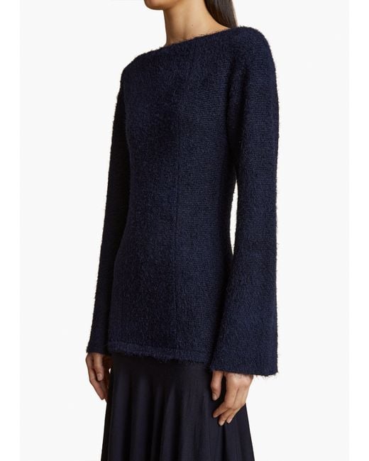Khaite Blue Xenia Dress